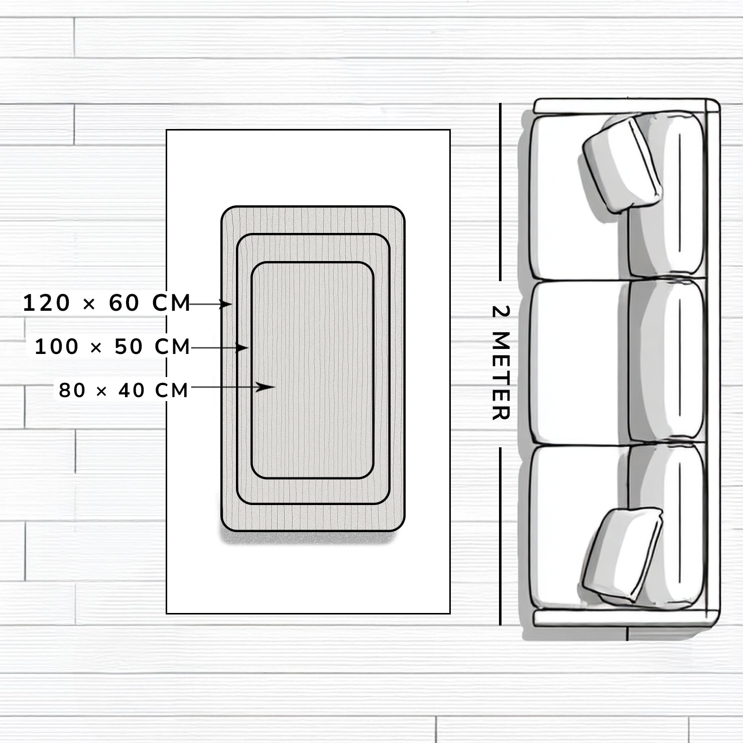 Soffbord i massiv ek 'Vesa'