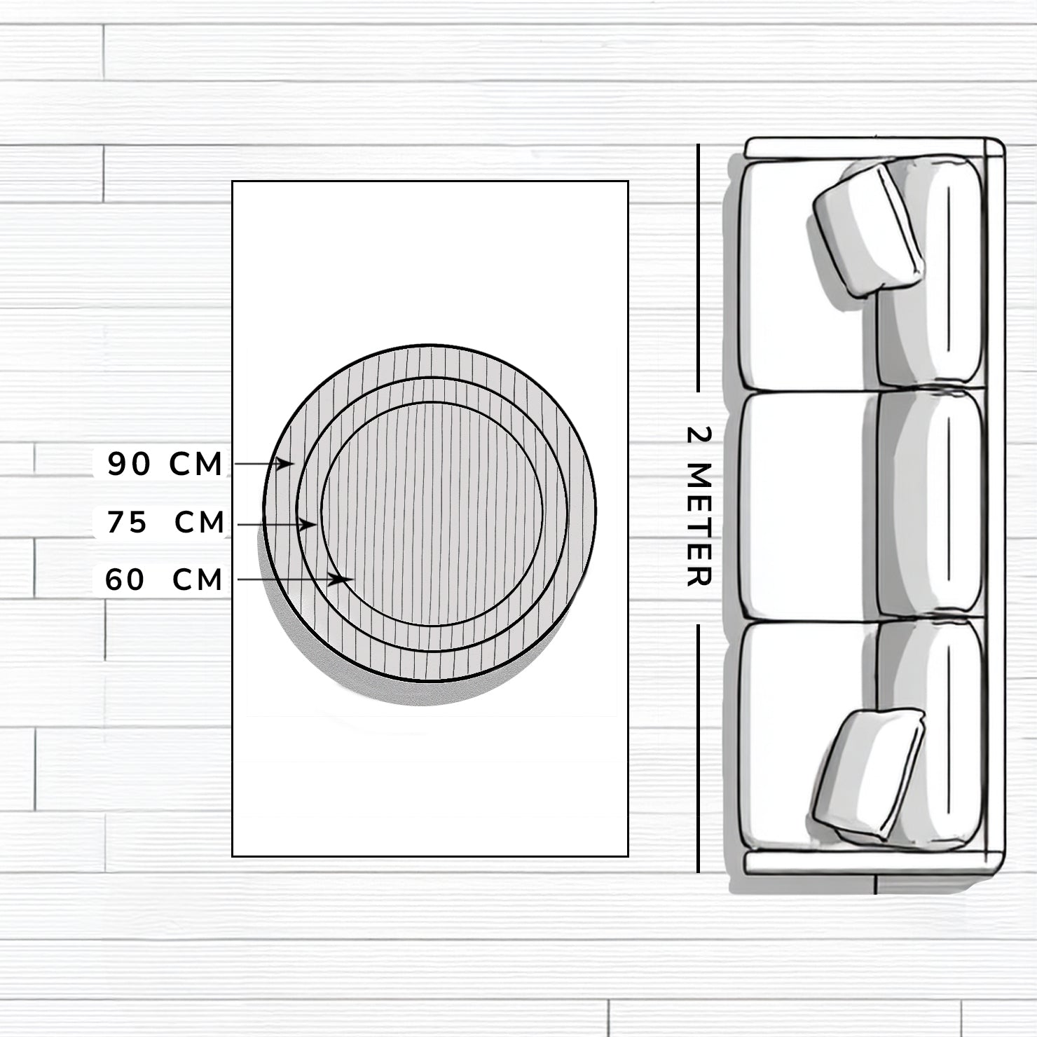 Soffbord i massiv ek 'Niva'