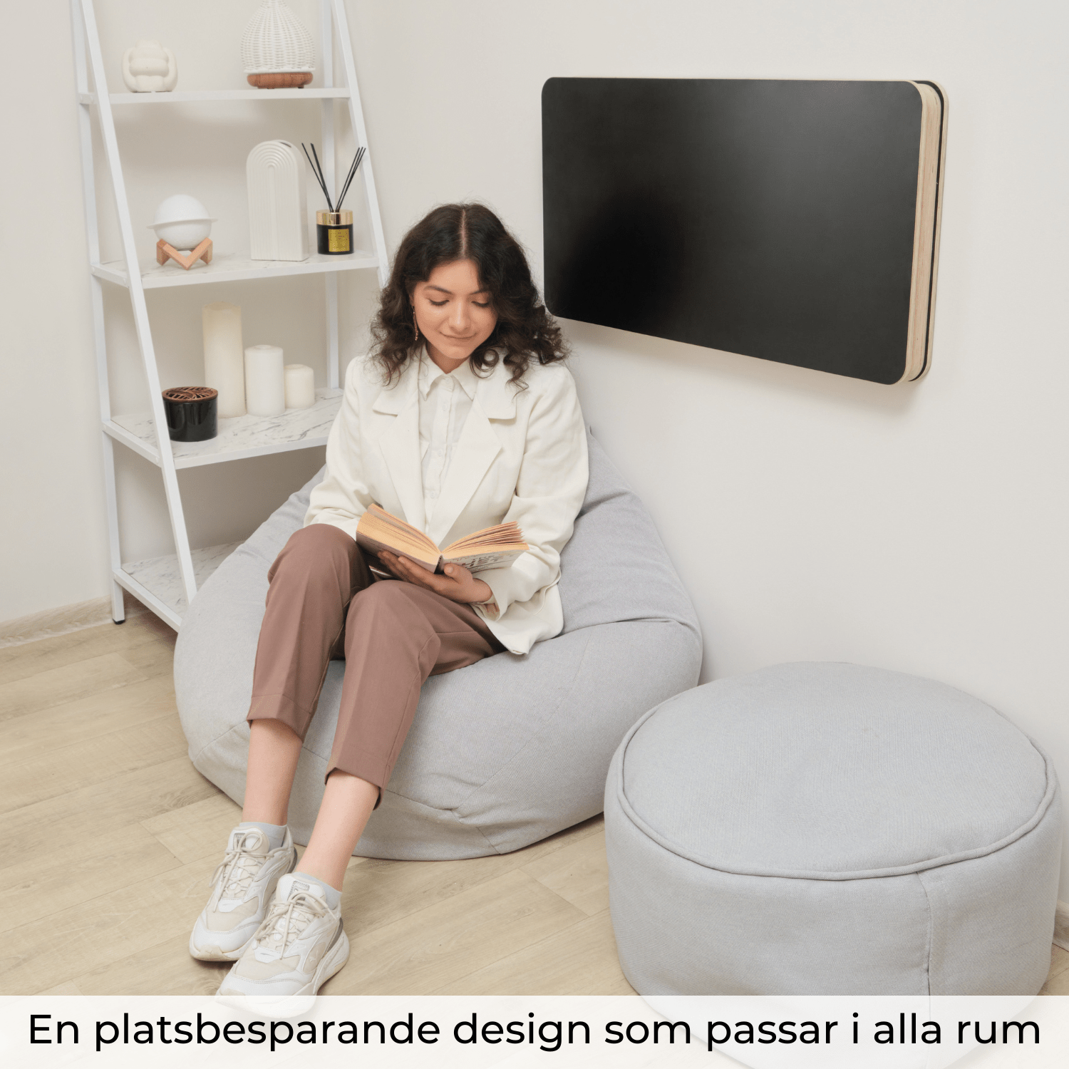 Fällbart skrivbord för väggen | NordicDesk