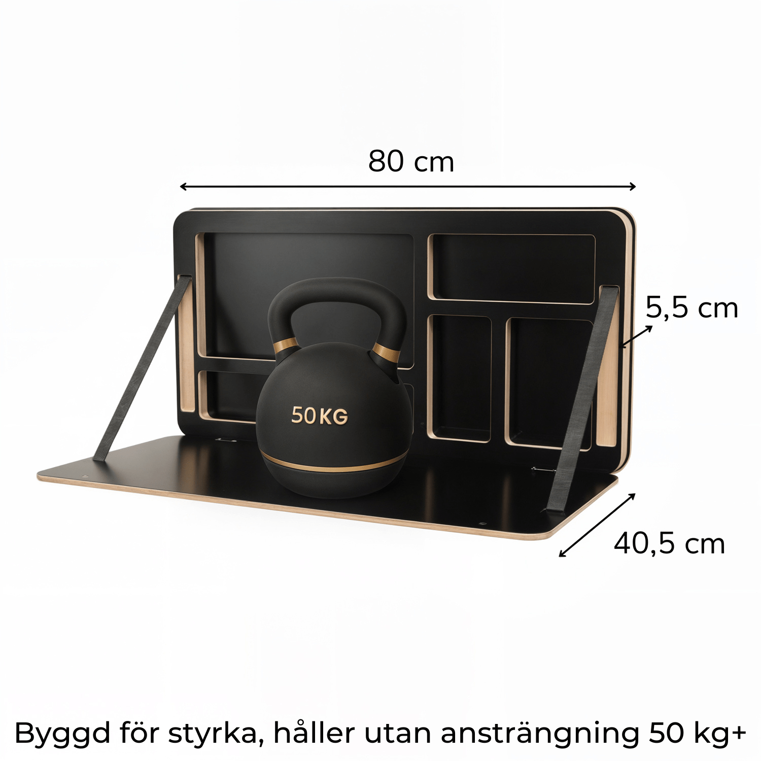 Fällbart skrivbord för väggen | NordicDesk
