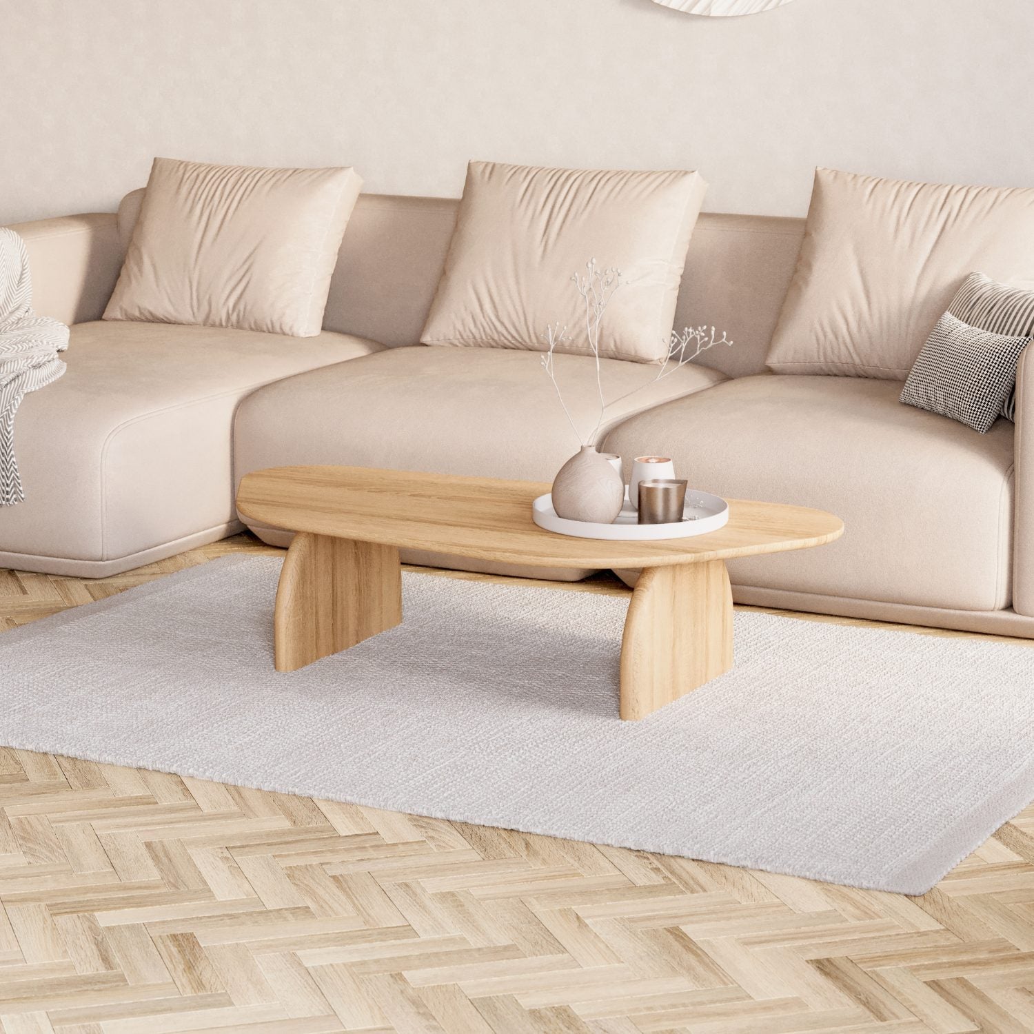 Soffbord i massiv ek 'Eira'