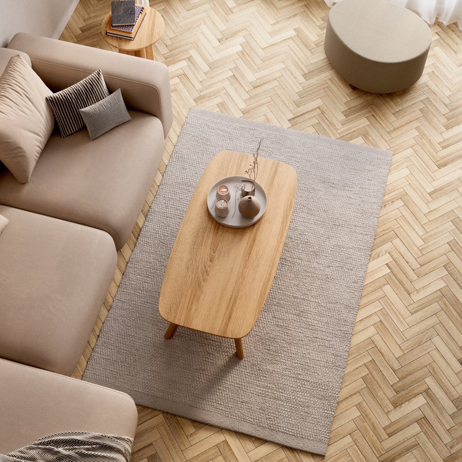 Soffbord i massiv ek 'Liv'