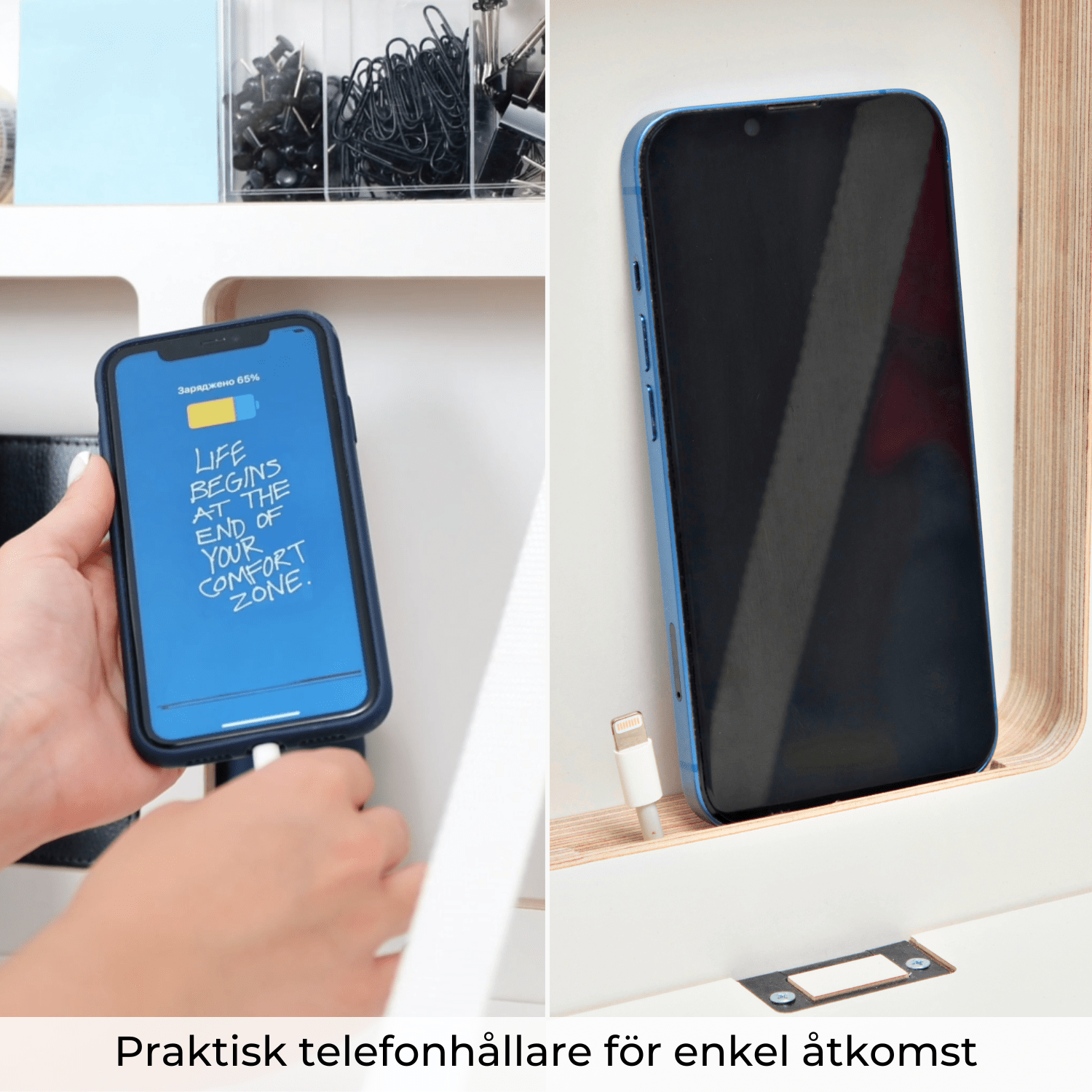 Fällbart skrivbord för väggen | NordicDesk