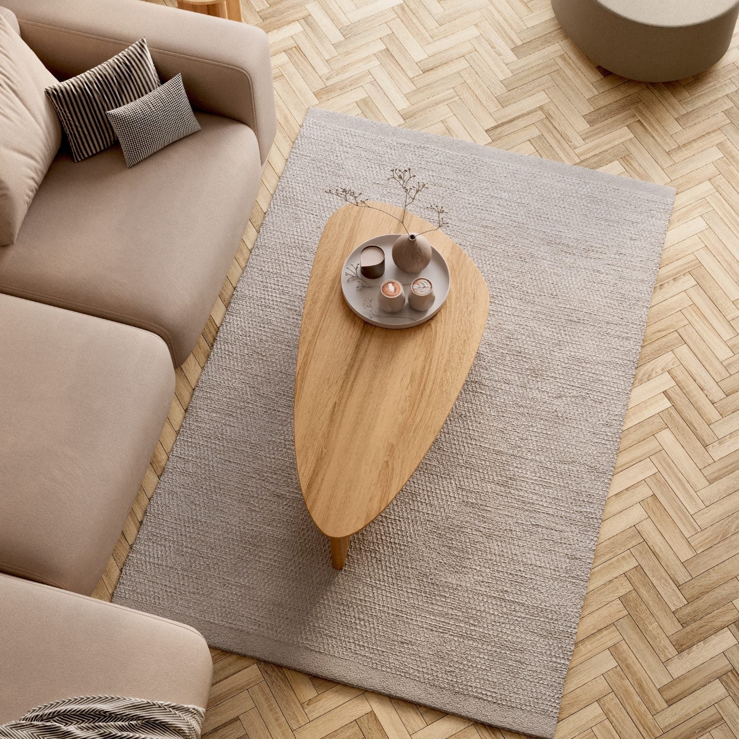 Soffbord i massiv ek 'Tova'