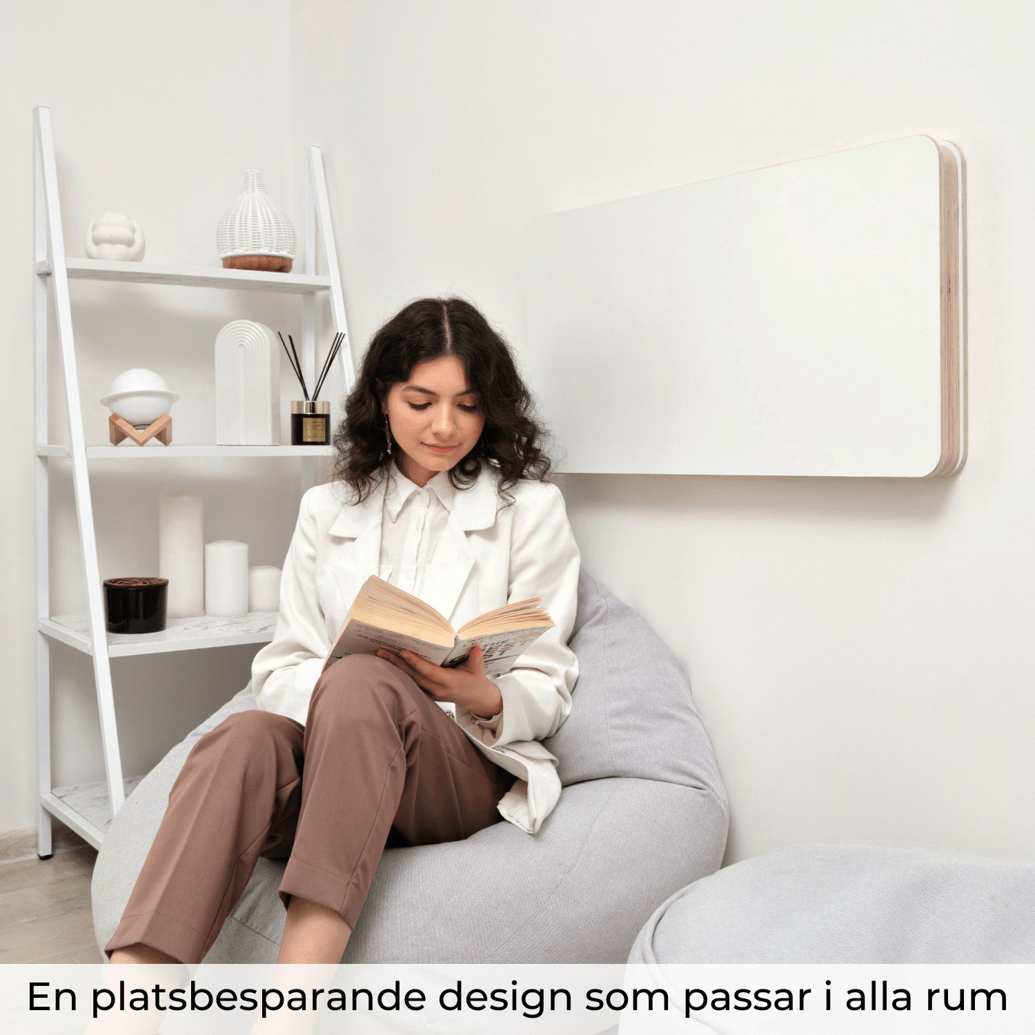 Fällbart skrivbord för väggen | NordicDesk