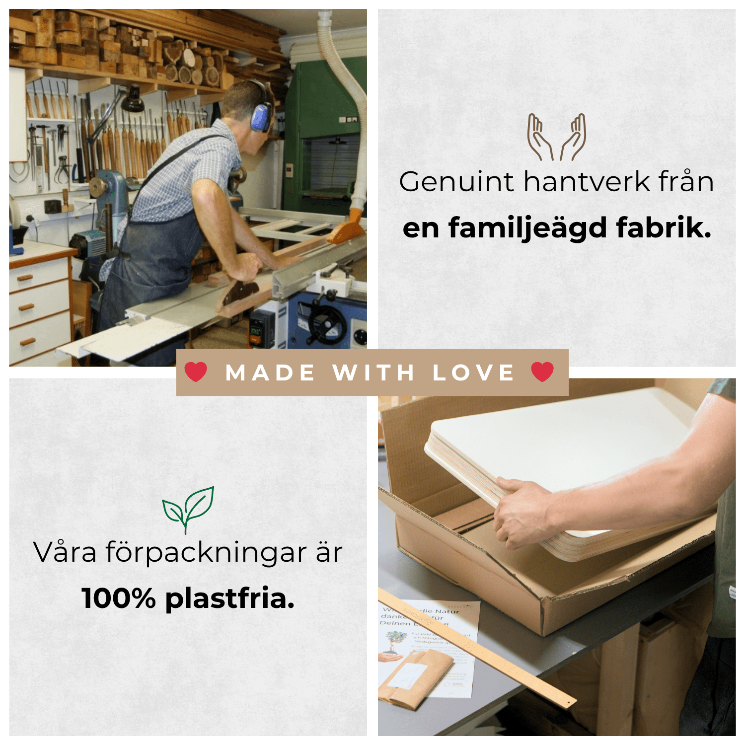 Fällbart skrivbord för väggen | NordicDesk